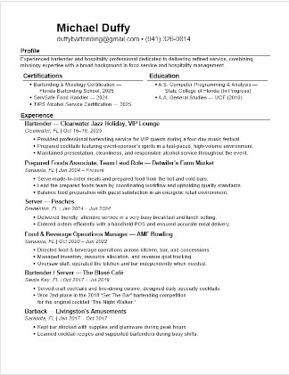 Resume